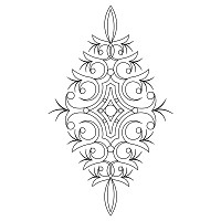 feathered star diamond 001